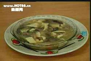 兔肉紫菜豆腐汤