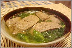 野豆肝汤