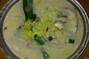 白菜鱼汤