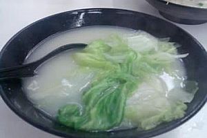 生菜鱼汤