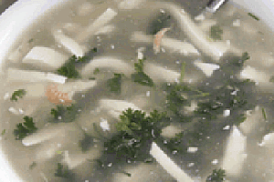 海米腐汤