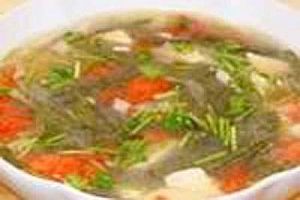 红虾腐汤