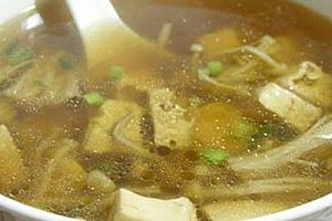 三菇笋汤