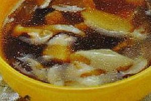 笋烧菇汤
