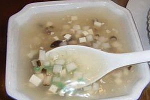 山豆腐汤