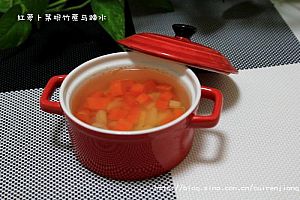 红萝卜茅根竹蔗马蹄水