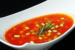意式鸡枞菌蔬菜汤