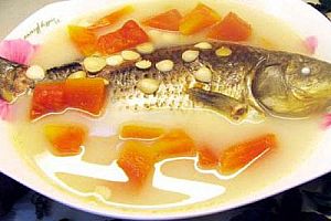 木瓜鲤鱼汤