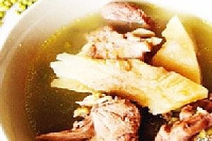 茯苓绿豆鸭汤