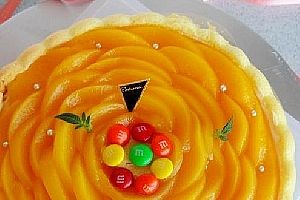 杏酱慕斯蛋糕