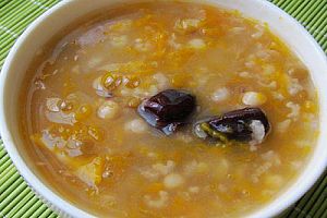 南瓜绿豆薏米汤