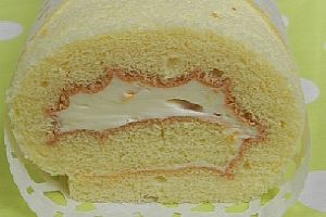 柠檬海绵蛋糕卷