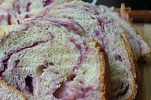 紫薯千层面包