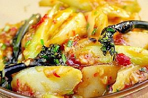 鱼香红油菜苔