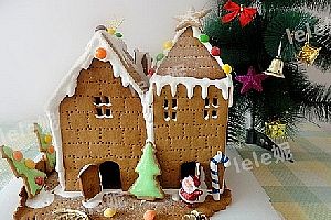 (图)圣诞姜饼屋怎么做