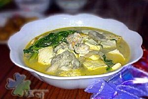 蘑菇豆腐汤