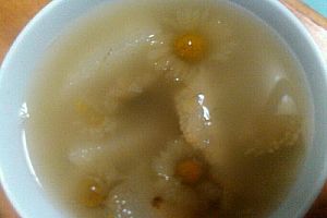 菊花梨子汤