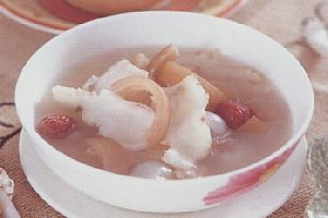 红枣桂圆猪皮汤