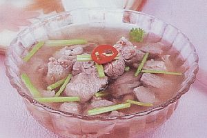 香菜羊肉汤