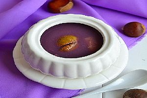紫薯板栗糖水