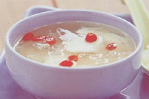 雪蛤蛋白枸杞甜汤