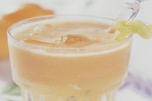 柳橙香瓜汁
