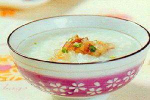 菠菜芹米粥