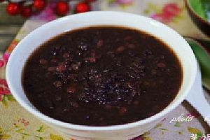 红豆紫米粥