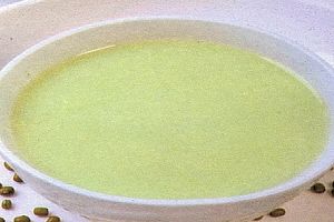 菊花绿豆浆