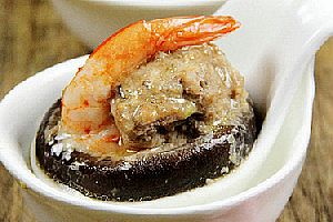 香菇酿肉虾