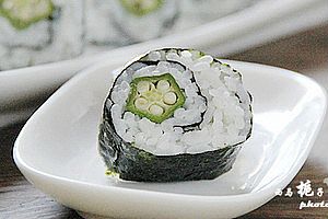 简易秋葵寿司