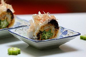 双色木鱼花寿司