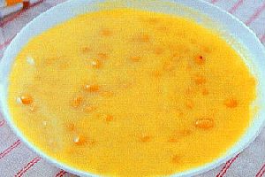 玉米黄豆粥