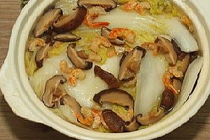 虾米白菜煲