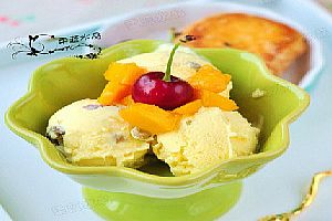 (1)葡萄干奶香冰淇淋