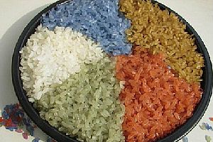 五色花米饭