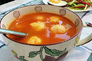 蕃茄虾球浓汤