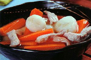 胡萝卜荸荠猪肉汤
