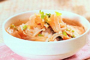 泡菜鱼片汤