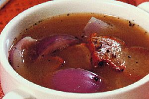 (1)火腿洋葱汤