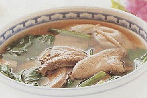 (2)枸杞叶猪肝汤
