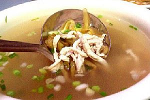 (4)榨菜肉丝汤