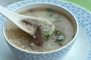 (2)猪肝粥