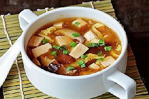 (3)酸辣豆腐汤