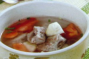 板栗瘦肉排骨汤