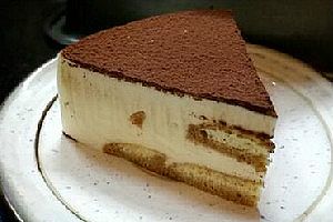 (1)白巧克力慕斯蛋糕