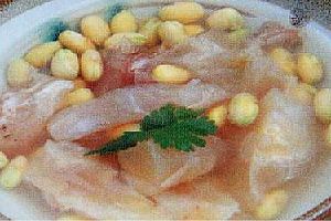 (1)猪蹄筋黄豆汤