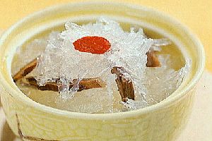 灵芝寿星燕窝汤
