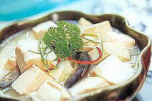 沙锅豆腐汤