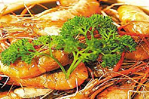 鸡汁虾菇
